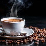 خلط الكرياتين مع القهوة الساخنة
